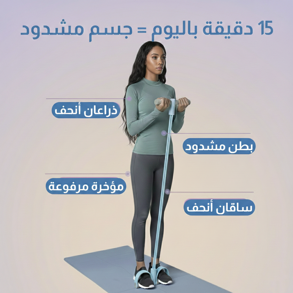 خطوة - حبل المقاومة المطاطي